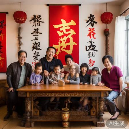 选福字，看喜好与风格，心诚则灵