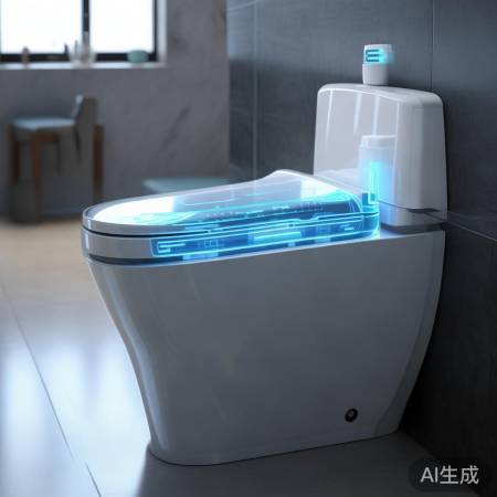 新型智能马桶电池，省心换电！