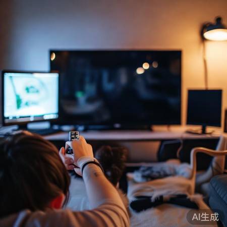 打开电源，选择对应输入源。