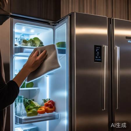 智能杀菌冰箱，呵护生活细节。