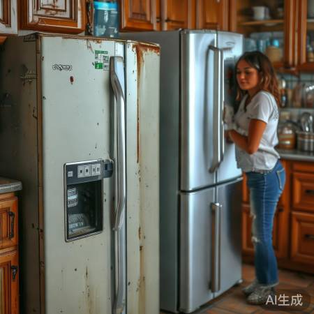 冰箱老款/质量问题，难制冷，修