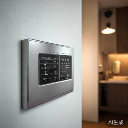 壁挂炉调温，恢复正常显示