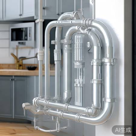 燃气热水器水管明装布局图详解