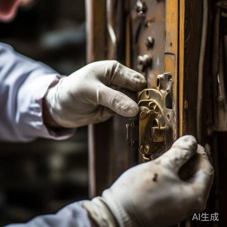 清理锁芯，除杂助修复