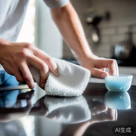 关闭电源，轻擦除污，勿入锁孔。