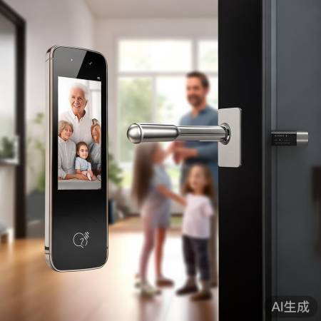 智能锁连WiFi,人脸识别更安