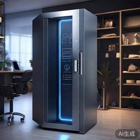 智能保险柜，安全便捷，科技体验