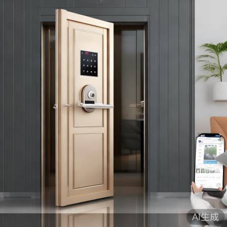 智能锁防盗门，多解锁，手机控，