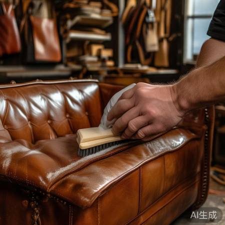 “皮革保养,定期清洗,延长寿命