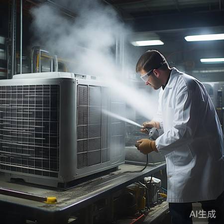 清洗冷凝器,散热更高效。