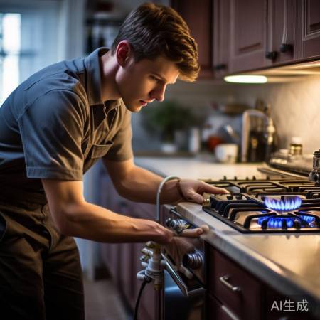 请专业安装燃气灶,安全有保障。