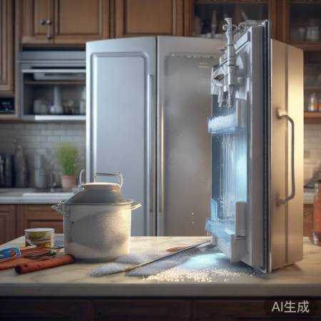 家用冰箱水管堵塞不用愁，盐水清理妙招来帮忙