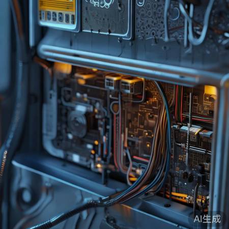 热水器电路故障，面板灯闪烁