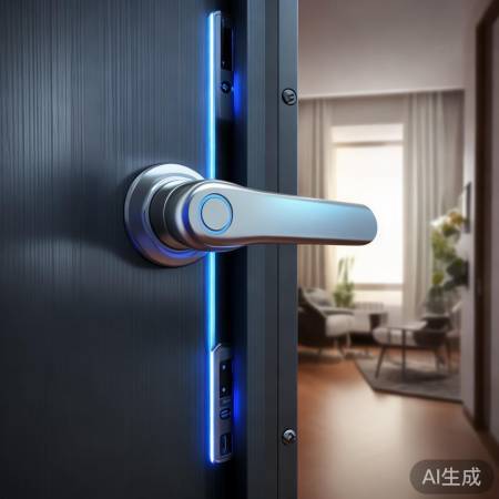 人脸识别指纹锁锁体：创新智能门锁解决方案