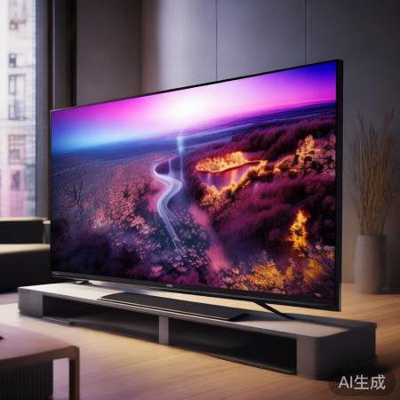 4K马歇尔电视，画面清晰色彩艳