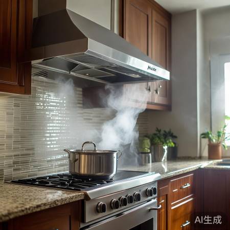 华帝抽油烟机：油烟自清洁热水功能，引领厨房清洁新潮流