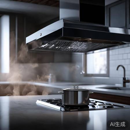 华帝抽油烟机：静音强吸，厨房宁