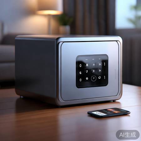 家用小型金色保险柜推荐：安全储物新选择