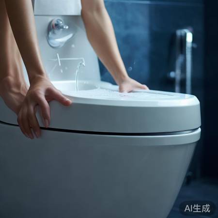 智能马桶冲洗烘干，自动除臭冲水