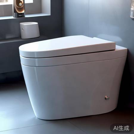 智能马桶，自动识别，便捷生活。