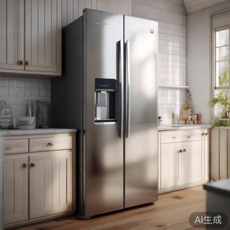 厨房或餐厅，冰箱避光摆放