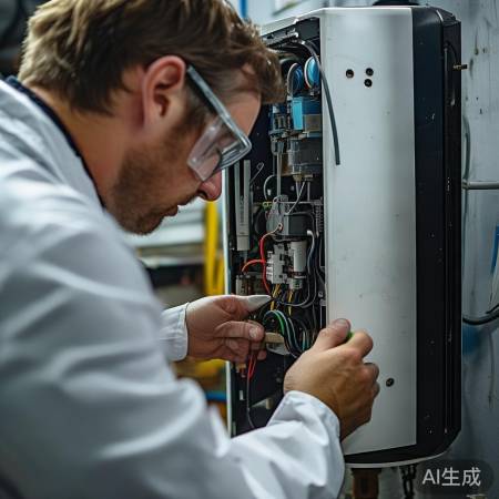 壁挂炉内部元件检查与更换