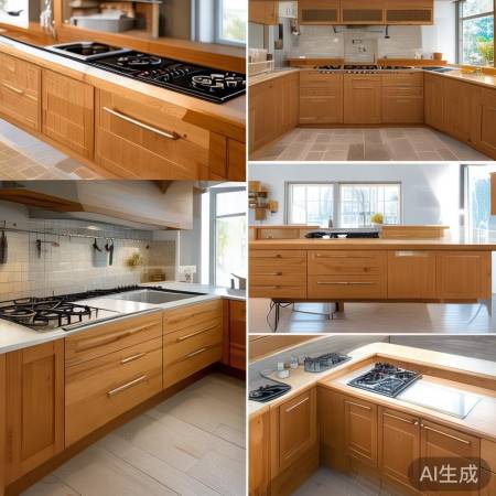 U型厨房集成灶橱柜尺寸指南：选购与搭配技巧