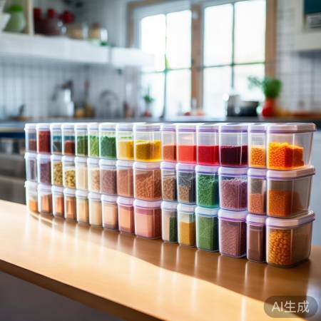 乐扣乐扣盒，厨房收纳神器，食材