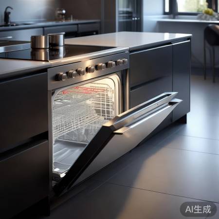 灶台消毒柜合理布局，让厨房更洁净有序