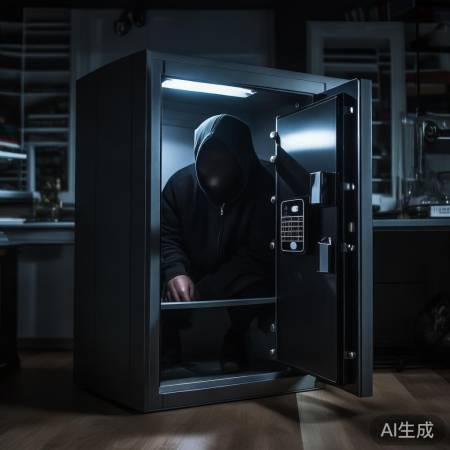 惊险揭秘：小偷意外被困保险柜，事件背后有何玄机？