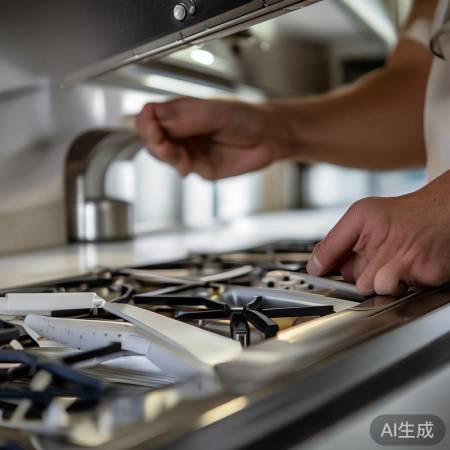 银田油烟机盖松动怎么办？手动油烟机盖不紧的解决方案