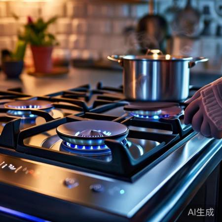 燃气灶安全：自动熄火，防干烧