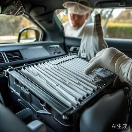 空调滤芯，车内清新守护者。