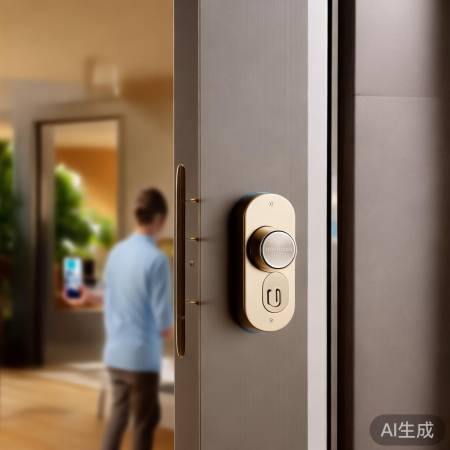 智能锁，一触即达，便捷生活新选
