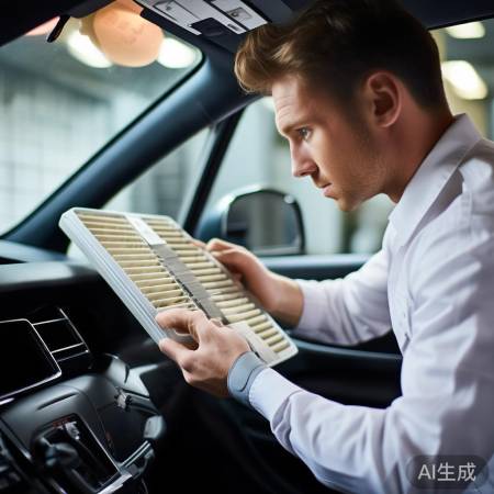 “空调滤芯，车内清新保障”