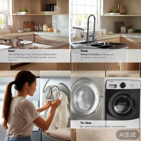 搓洗盆技巧：检查材质，选程序，