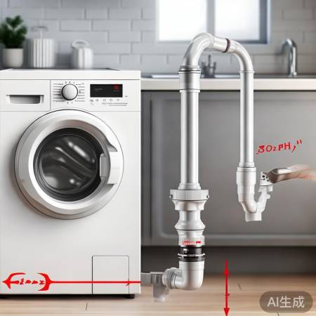 洗衣机排水管：50-100cm