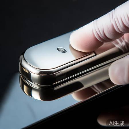 轻柔擦拭指纹锁，避免划伤识别区