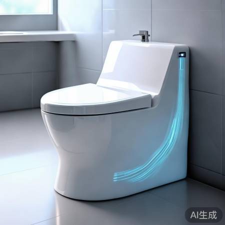 智能马桶除臭节水，环保小卫士。