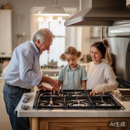 教会老人小孩安全用燃气灶