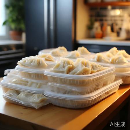 冰箱保鲜盒延长冻饺子保质小窍门