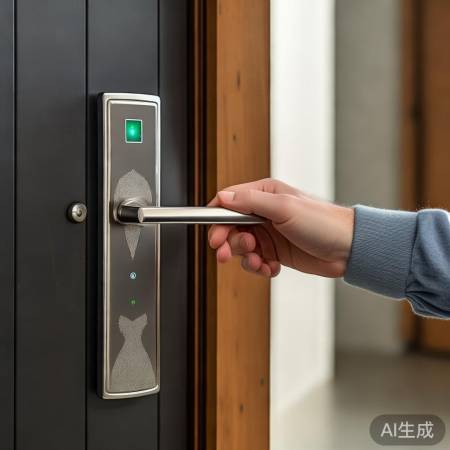 指纹锁，适用简单，不求花哨功能