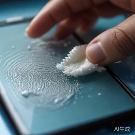 清洁指纹传感器，轻柔擦拭勿损。