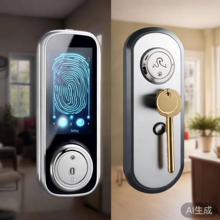 指纹锁便捷安全，普通锁经济易装