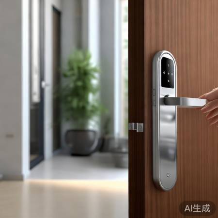 华为智能锁，安全便捷。