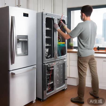 冰箱接线需谨慎，异常即断电修。