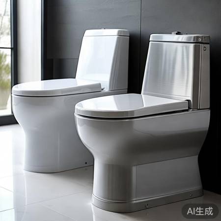 陶瓷耐脏美观，不锈钢耐用防滑。