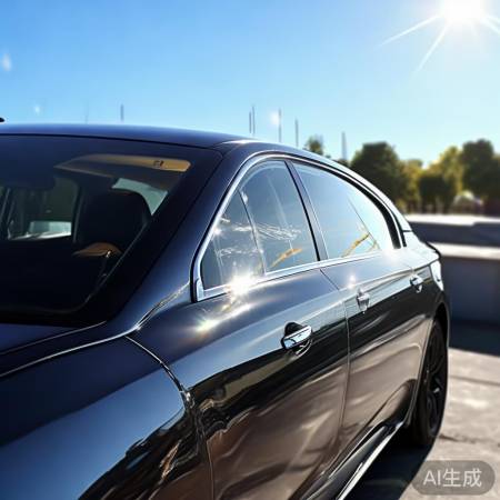 隔热膜阻阳光，车内凉爽宜人