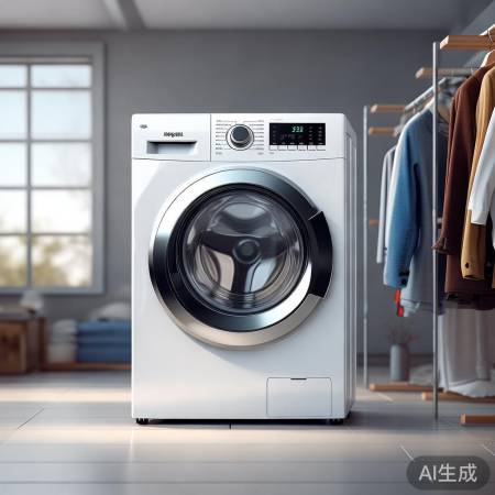 “海尔洗衣机大容量，一家衣物一