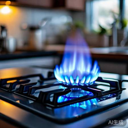 燃气灶火力分级，炒炖选5档，偶